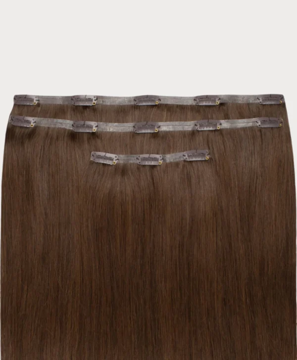 Ebony Elegance Straight Clip-Ins - Image 2