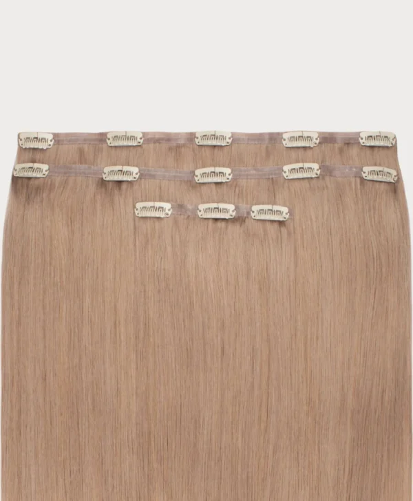 Golden Velvet Straight Clip-Ins - Image 2