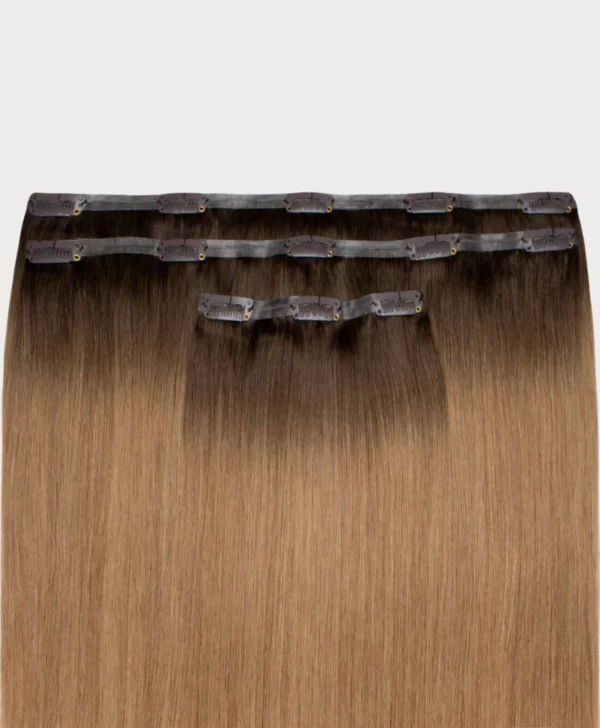 Ebony Drift Straight Clip-Ins - Image 2