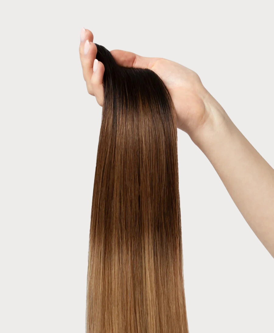 Ebony Drift Straight Clip-Ins