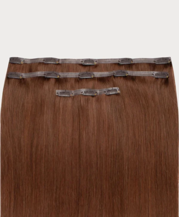 Ember Glow Straight Clip-Ins - Image 2