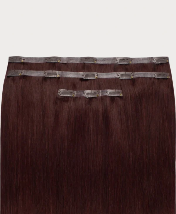 Mulberry Noir Straight Clip-Ins - Image 2
